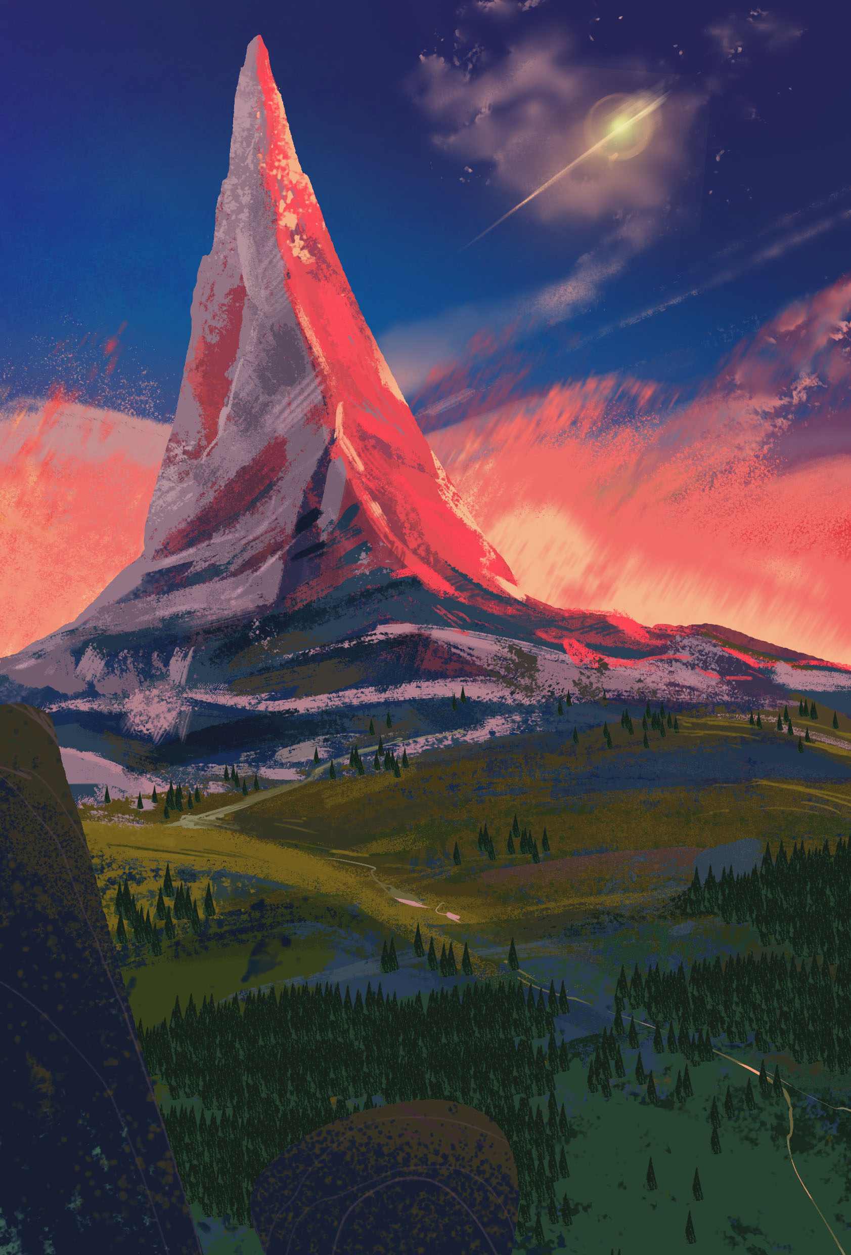 Red peak